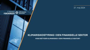 Klimarisikostyring i den finansielle sektor